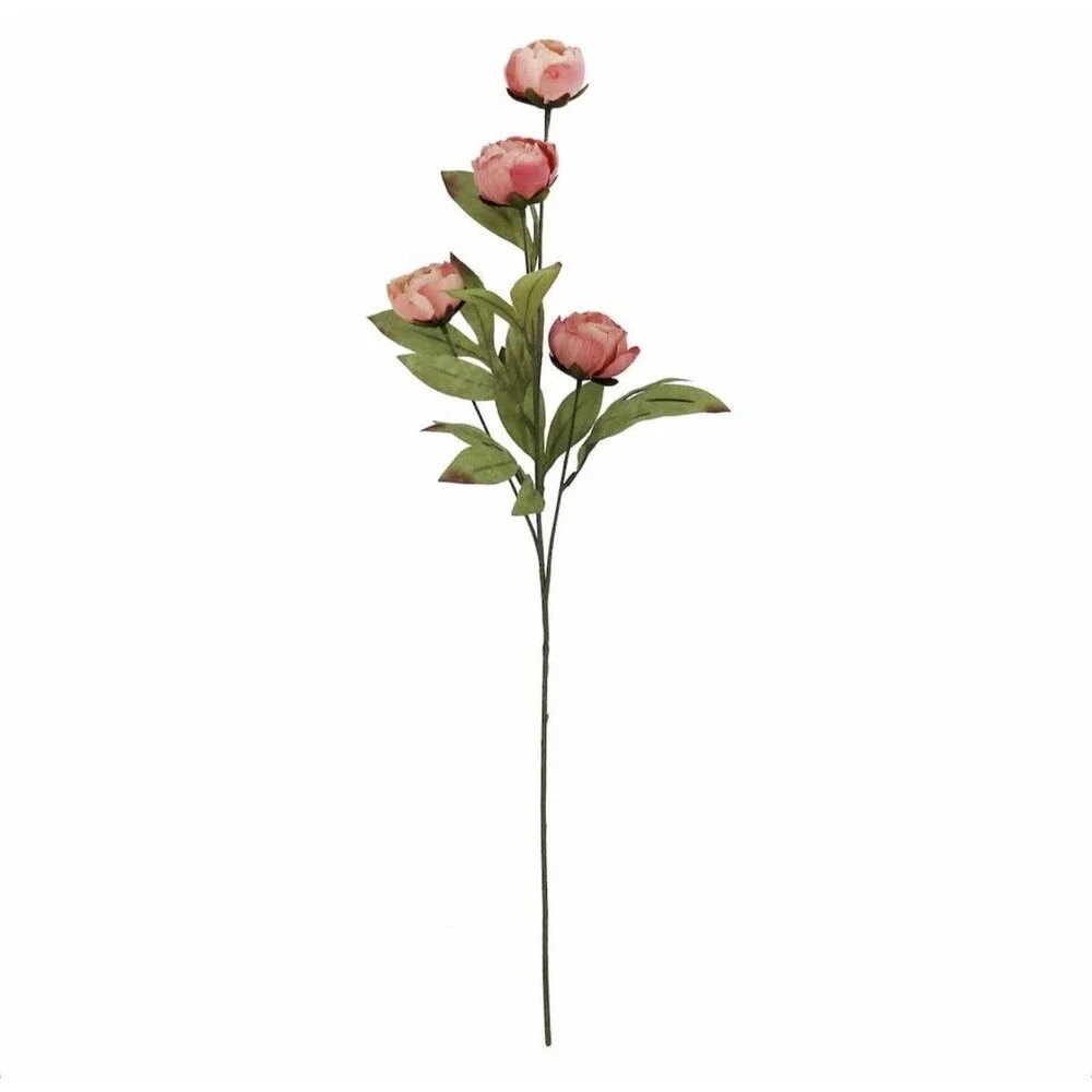 Set of 8 Viral Ashland Coral Peony Stems From Michael’s NEW 2026